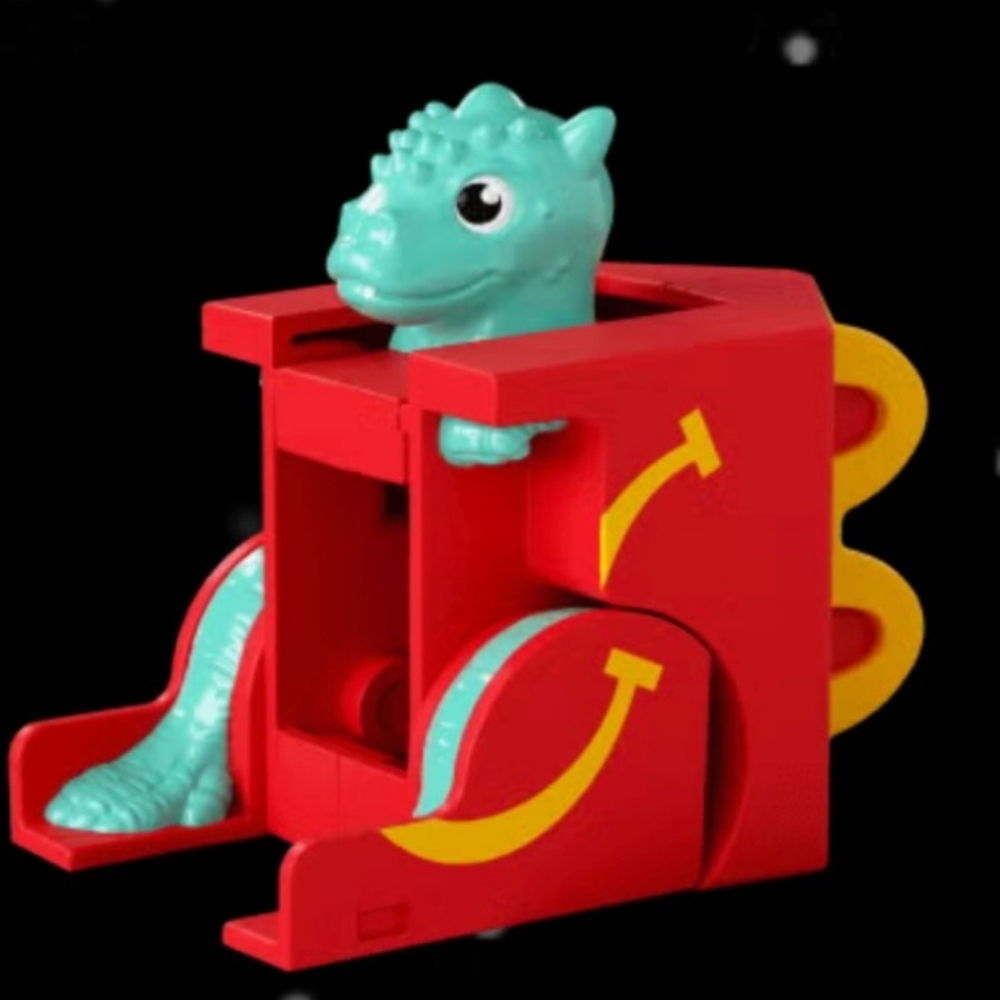 McDonald’s Changeables Happy Meal Box Figure #12 Teef Rex NEW